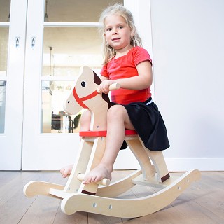 Rocking horse - natural